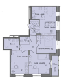 Четырехкомнатная квартира в ЖД Капучино, 75,6 м², 6 153 840руб. Жилой дом Капучино