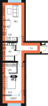 Двухкомнатная квартира в ЖД Руна Парк, 49,2 м², 5 441 520руб. 