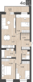 Четырехкомнатная квартира в ЖК Восход, 84,23 м², 9 349 530руб. Жилой комплекс Восход