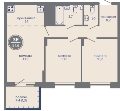 Трехкомнатная квартира в ЖК ЖК МИР, 54,6 м², 7 791 000руб. 