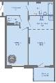 Двухкомнатная квартира в ЖК МИР, 53,3 м², 7 199 000руб. Жилой комплекс МИР